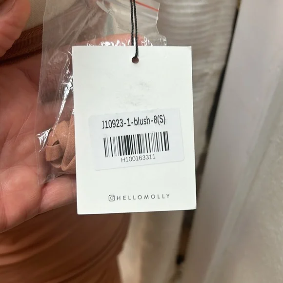 Mesh Ruched Dress - Picture 8 of 8